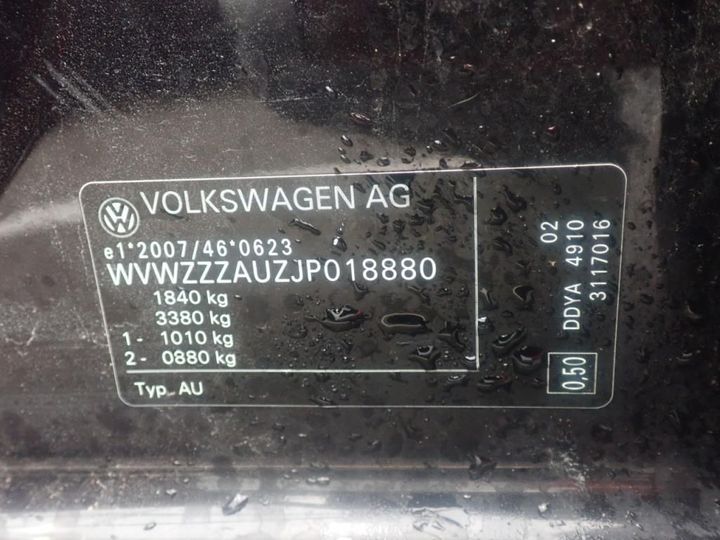 Photo 8 VIN: WVWZZZAUZJP018880 - VOLKSWAGEN GOLF 