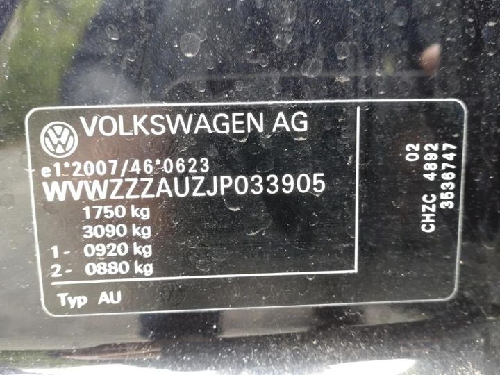 Photo 18 VIN: WVWZZZAUZJP033905 - VOLKSWAGEN GOLF 