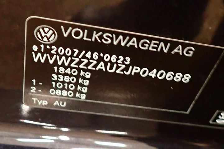 Photo 11 VIN: WVWZZZAUZJP040688 - VOLKSWAGEN GOLF 