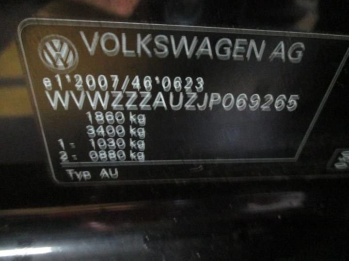 Photo 10 VIN: WVWZZZAUZJP069265 - VOLKSWAGEN GOLF 