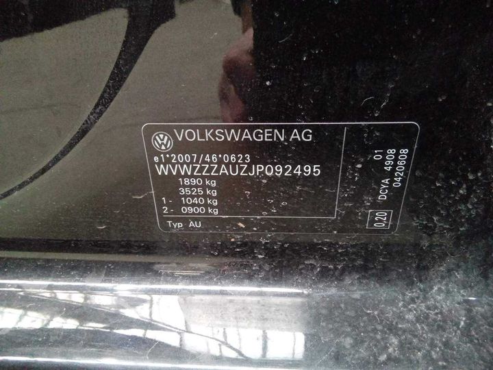 Photo 12 VIN: WVWZZZAUZJP092495 - VOLKSWAGEN GOLF 2.0 TDI 