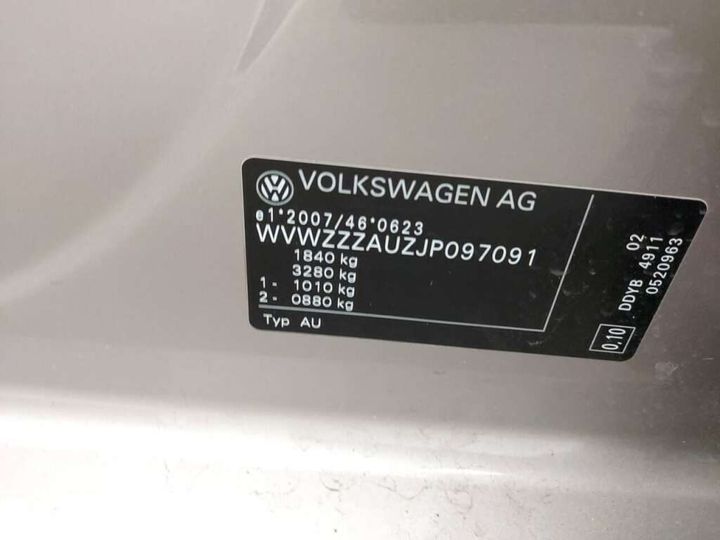 Photo 21 VIN: WVWZZZAUZJP097091 - VOLKSWAGEN GOLF 