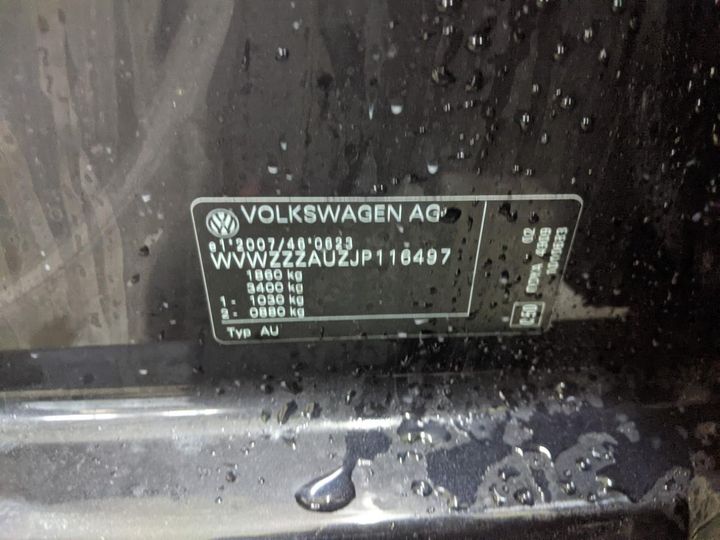 Photo 14 VIN: WVWZZZAUZJP116497 - VOLKSWAGEN GOLF 