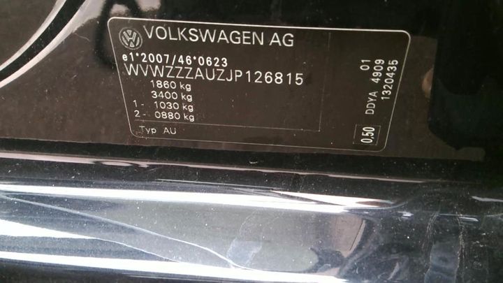 Photo 9 VIN: WVWZZZAUZJP126815 - VOLKSWAGEN GOLF 5P 