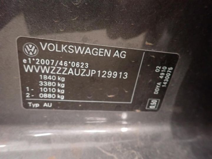 Photo 13 VIN: WVWZZZAUZJP129913 - VOLKSWAGEN GOLF 