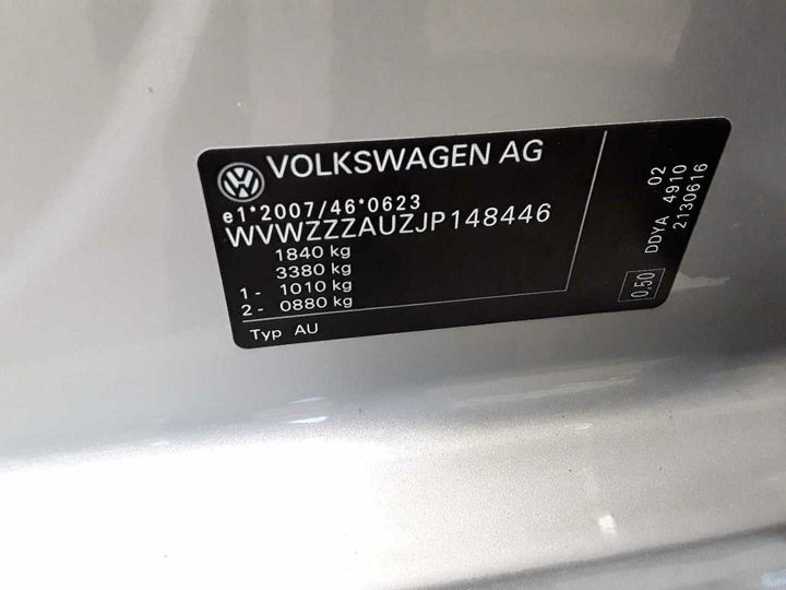 Photo 12 VIN: WVWZZZAUZJP148446 - VOLKSWAGEN GOLF 