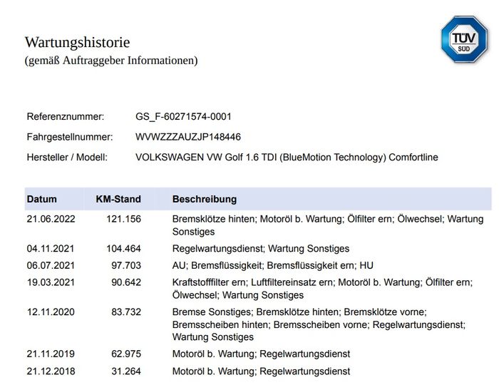 Photo 13 VIN: WVWZZZAUZJP148446 - VOLKSWAGEN GOLF 1.6 TDI 