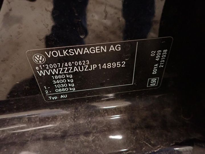 Photo 2 VIN: WVWZZZAUZJP148952 - VOLKSWAGEN GOLF 