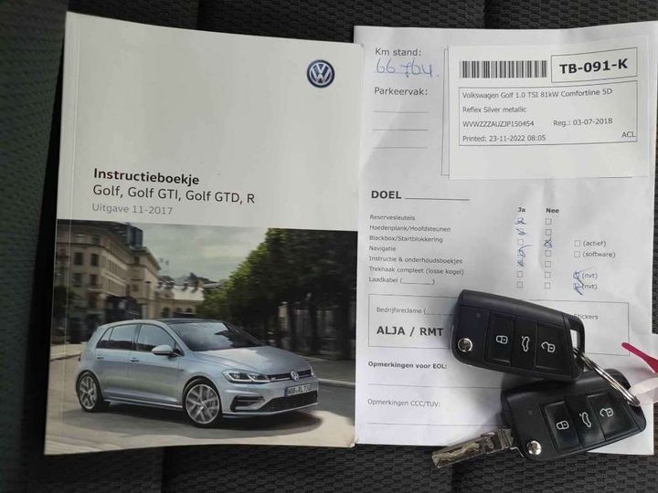 Photo 17 VIN: WVWZZZAUZJP150454 - VOLKSWAGEN GOLF 