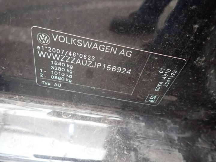 Photo 11 VIN: WVWZZZAUZJP156924 - VOLKSWAGEN GOLF 