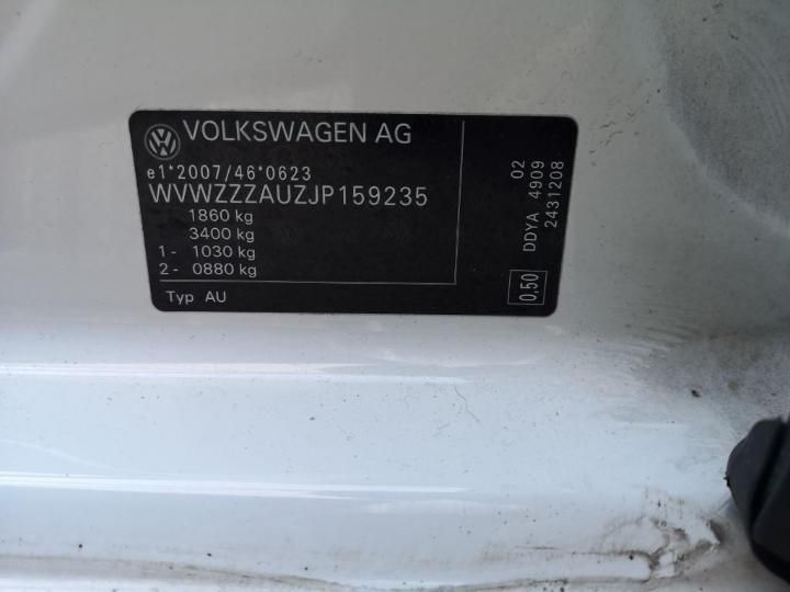 Photo 12 VIN: WVWZZZAUZJP159235 - VOLKSWAGEN GOLF 