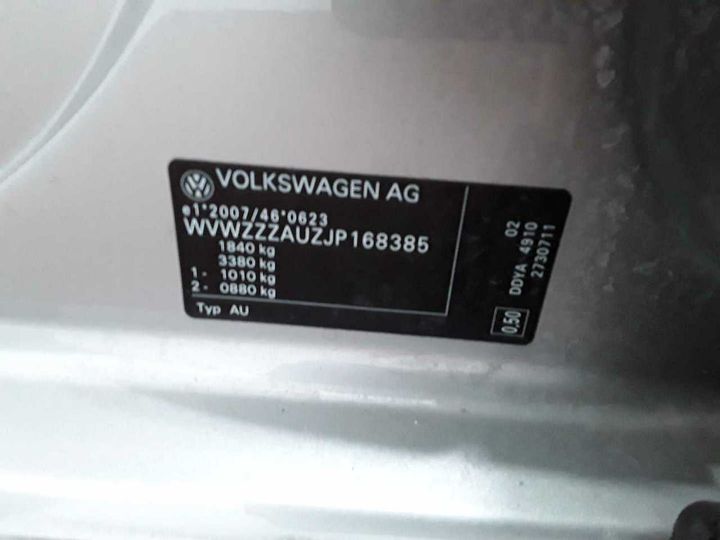 Photo 11 VIN: WVWZZZAUZJP168385 - VOLKSWAGEN GOLF 