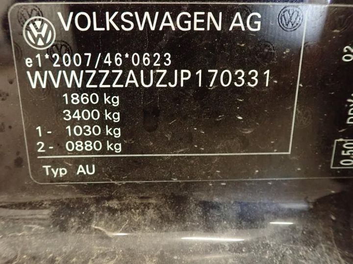 Photo 3 VIN: WVWZZZAUZJP170331 - VOLKSWAGEN GOLF 