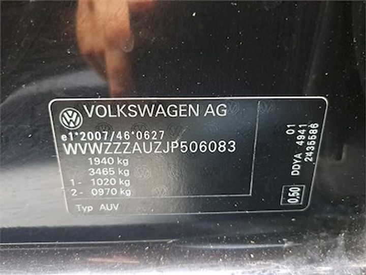 Photo 11 VIN: WVWZZZAUZJP506083 - VOLKSWAGEN GOLF 