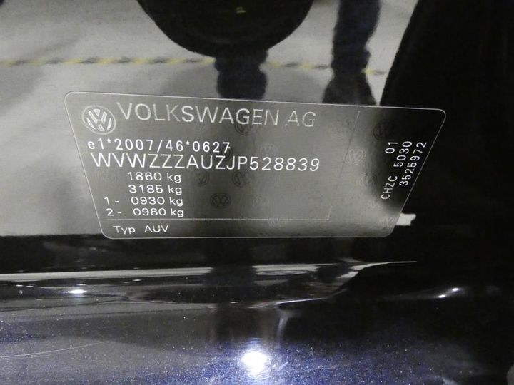 Photo 4 VIN: WVWZZZAUZJP528839 - VOLKSWAGEN GOLF 