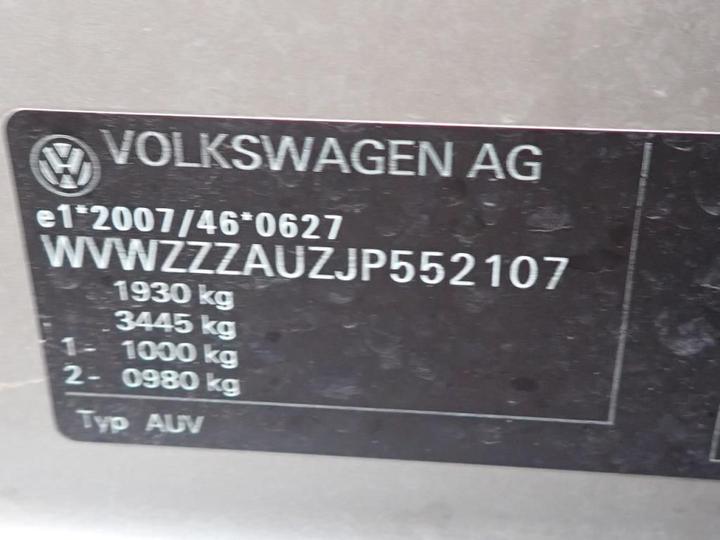 Photo 12 VIN: WVWZZZAUZJP552107 - VOLKSWAGEN GOLF SW 