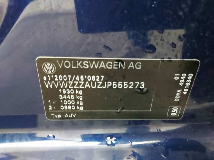 Photo 23 VIN: WVWZZZAUZJP555273 - VOLKSWAGEN GOLF 