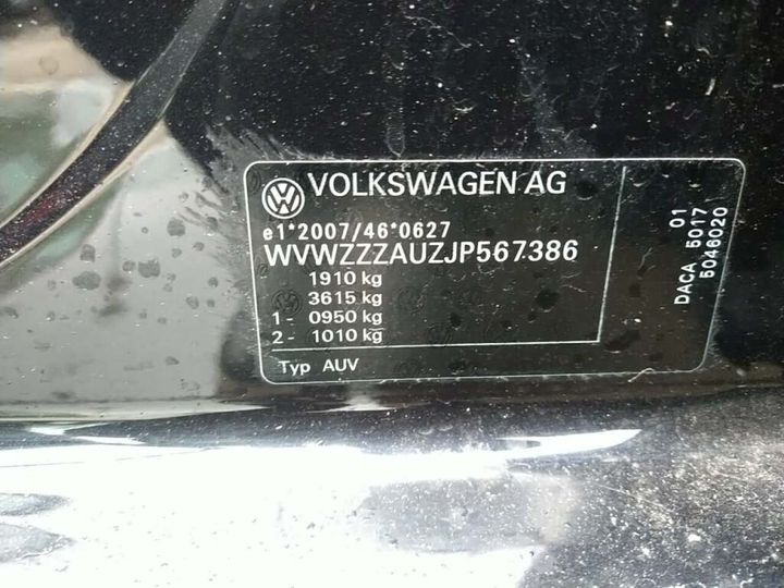 Photo 12 VIN: WVWZZZAUZJP567386 - VOLKSWAGEN GOLF 