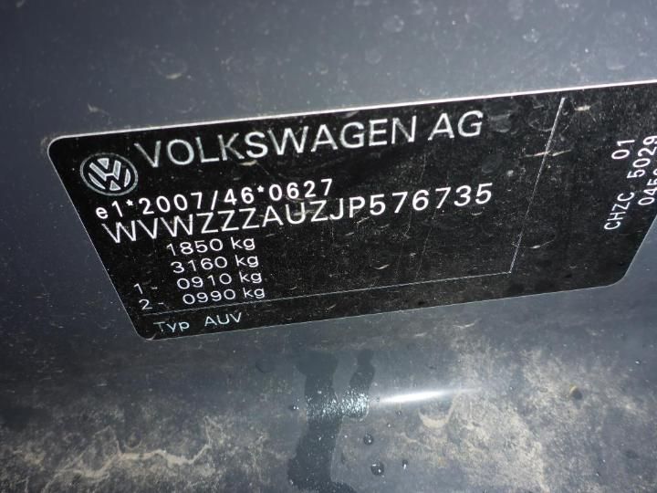 Photo 16 VIN: WVWZZZAUZJP576735 - VOLKSWAGEN GOLF 