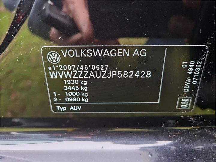 Photo 14 VIN: WVWZZZAUZJP582428 - VOLKSWAGEN GOLF 