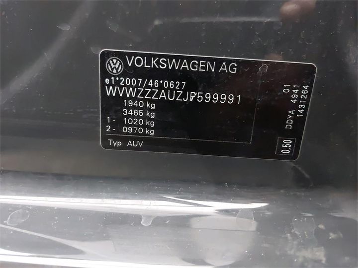 Photo 4 VIN: WVWZZZAUZJP599991 - VOLKSWAGEN GOLF 