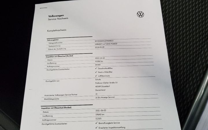 Photo 13 VIN: WVWZZZAUZJP600813 - VOLKSWAGEN GOLF 