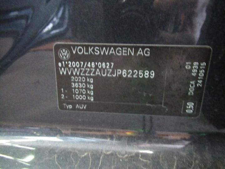 Photo 5 VIN: WVWZZZAUZJP622589 - VOLKSWAGEN GOLF 