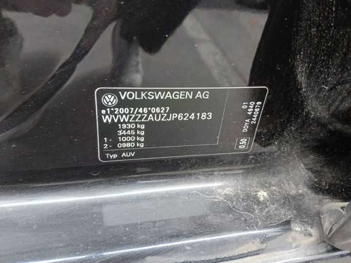 Photo 17 VIN: WVWZZZAUZJP624183 - VOLKSWAGEN GOLF 