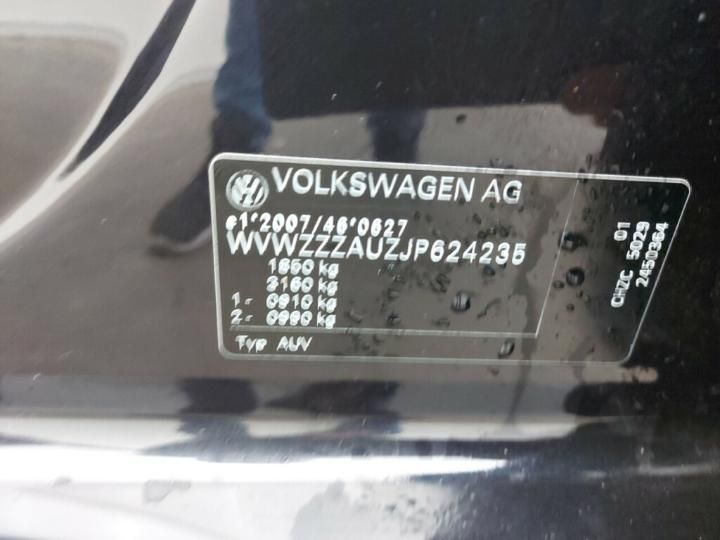 Photo 27 VIN: WVWZZZAUZJP624235 - VOLKSWAGEN GOLF 