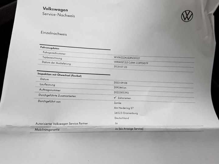 Photo 28 VIN: WVWZZZAUZJP630327 - VOLKSWAGEN GOLF 