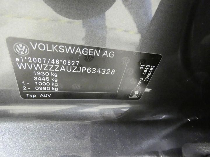 Photo 4 VIN: WVWZZZAUZJP634328 - VOLKSWAGEN GOLF 