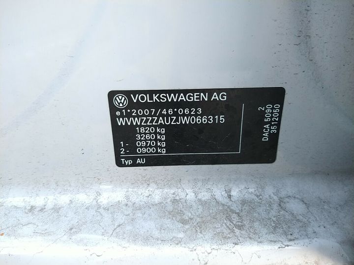 Photo 19 VIN: WVWZZZAUZJW066315 - VOLKSWAGEN GOLF 