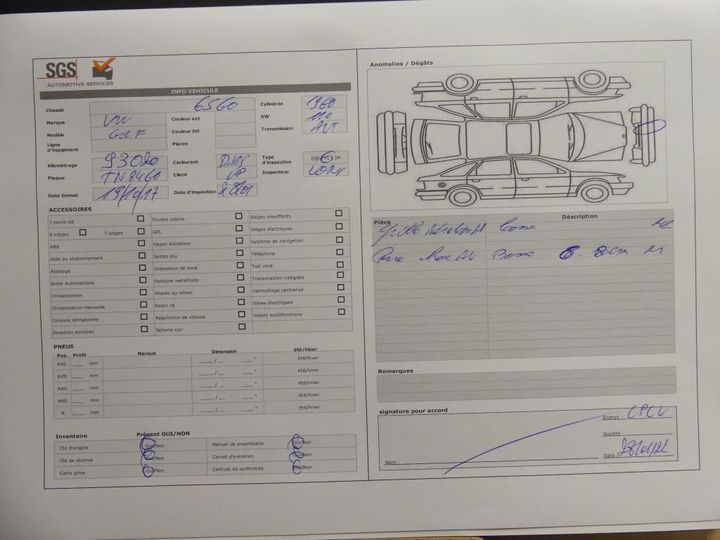 Photo 1 VIN: WVWZZZAUZJW076560 - VOLKSWAGEN GOLF 