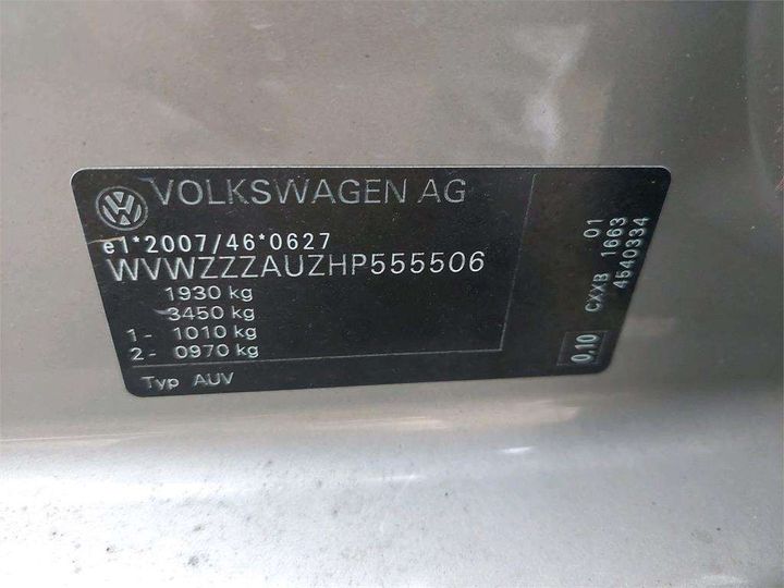 Photo 8 VIN: WVWZZZAUZJW076609 - VOLKSWAGEN GOLF 