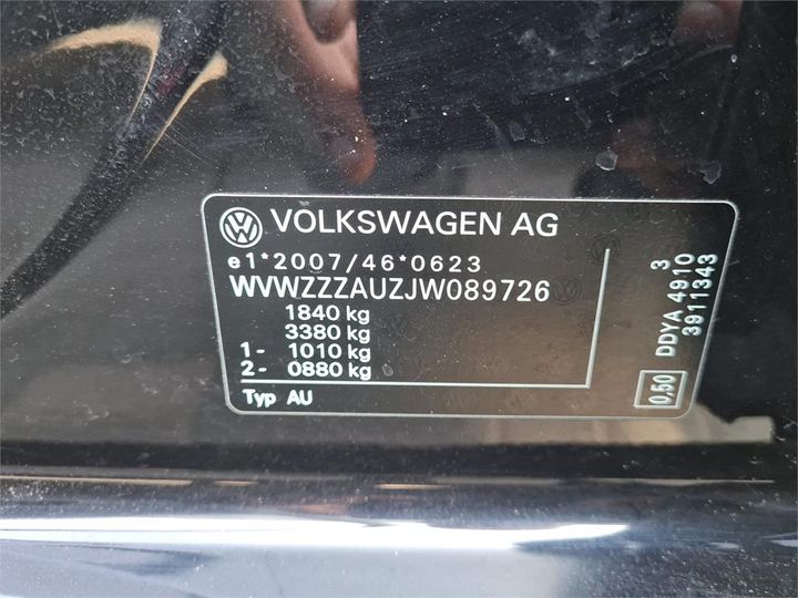 Photo 6 VIN: WVWZZZAUZJW089726 - VOLKSWAGEN GOLF 