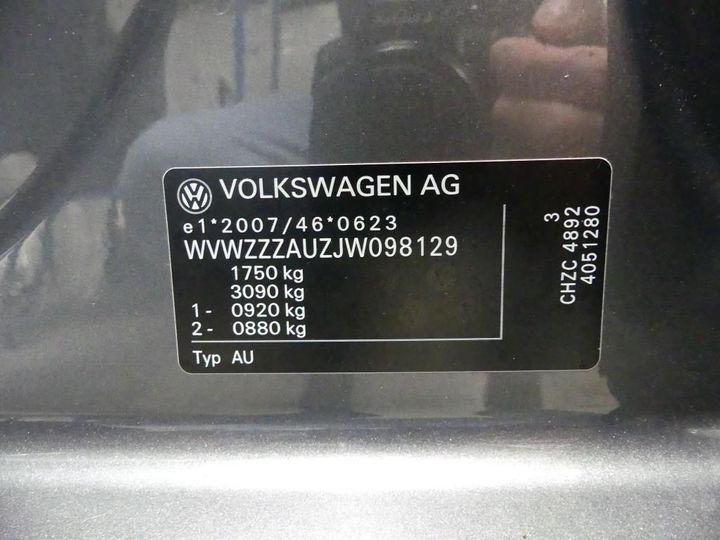 Photo 3 VIN: WVWZZZAUZJW098129 - VOLKSWAGEN GOLF VII CRM 