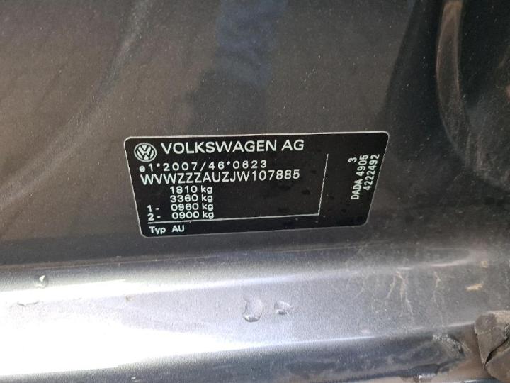 Photo 13 VIN: WVWZZZAUZJW107885 - VOLKSWAGEN GOLF 