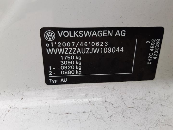 Photo 19 VIN: WVWZZZAUZJW109044 - VOLKSWAGEN GOLF 