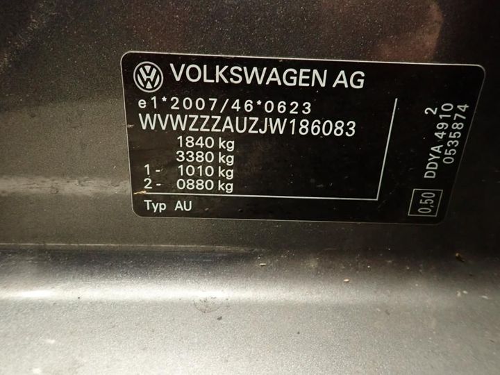 Photo 13 VIN: WVWZZZAUZJW186083 - VOLKSWAGEN GOLF 