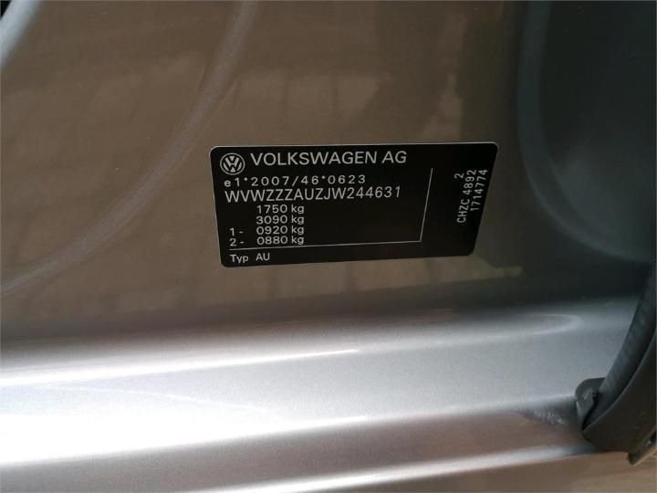 Photo 11 VIN: WVWZZZAUZJW244631 - VOLKSWAGEN GOLF 