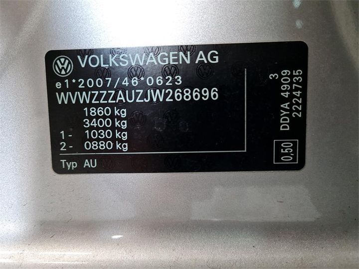 Photo 4 VIN: WVWZZZAUZJW268696 - VOLKSWAGEN GOLF 