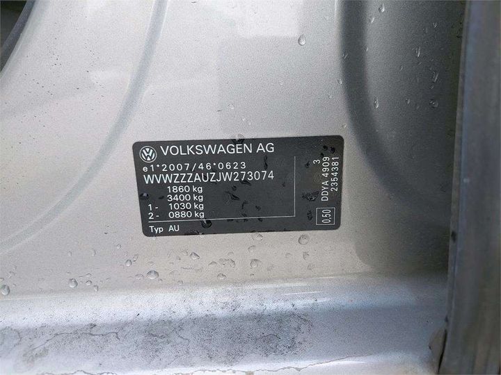 Photo 8 VIN: WVWZZZAUZJW273074 - VOLKSWAGEN GOLF 