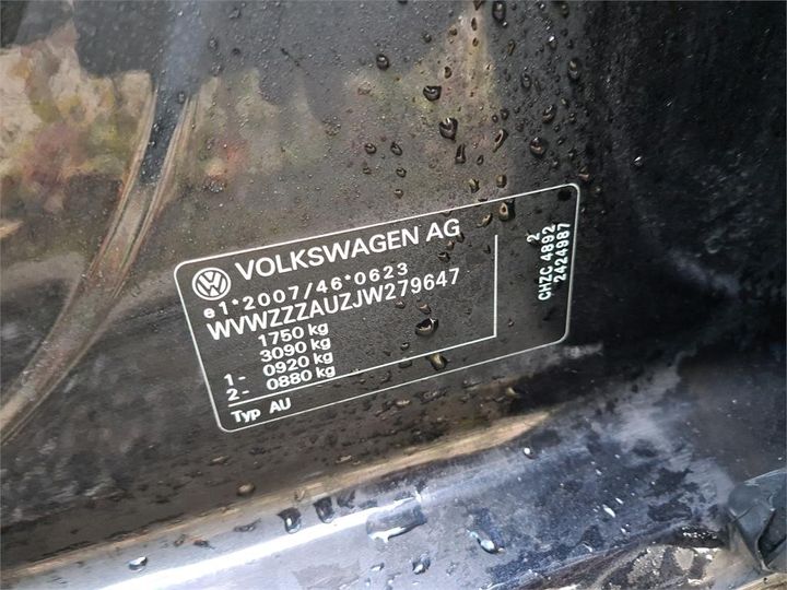 Photo 12 VIN: WVWZZZAUZJW279647 - VOLKSWAGEN GOLF 