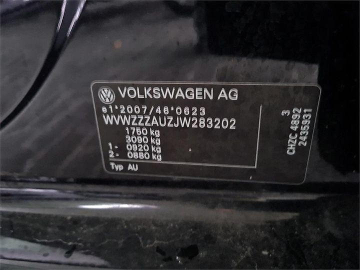 Photo 12 VIN: WVWZZZAUZJW283202 - VOLKSWAGEN GOLF 