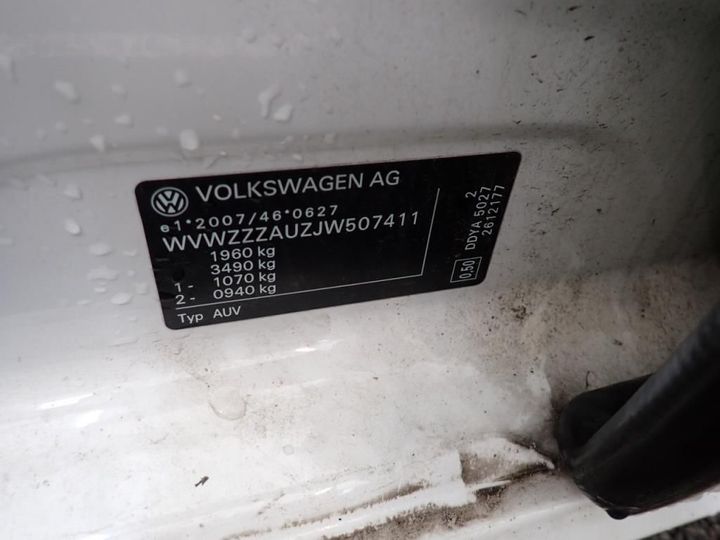 Photo 12 VIN: WVWZZZAUZJW507411 - VOLKSWAGEN GOLF 