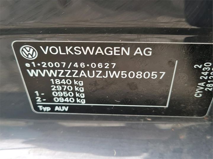 Photo 4 VIN: WVWZZZAUZJW508057 - VOLKSWAGEN GOLF 