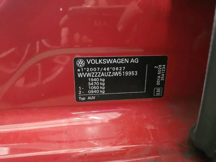 Photo 6 VIN: WVWZZZAUZJW519953 - VOLKSWAGEN GOLF 