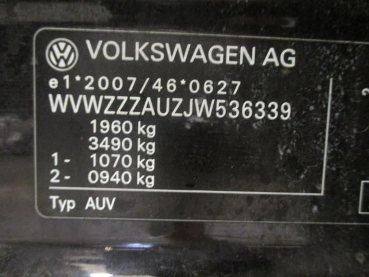 Photo 10 VIN: WVWZZZAUZJW536339 - VOLKSWAGEN GOLF 