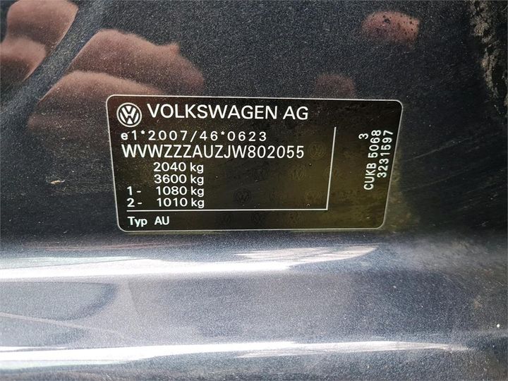 Photo 6 VIN: WVWZZZAUZJW802055 - VOLKSWAGEN GOLF 