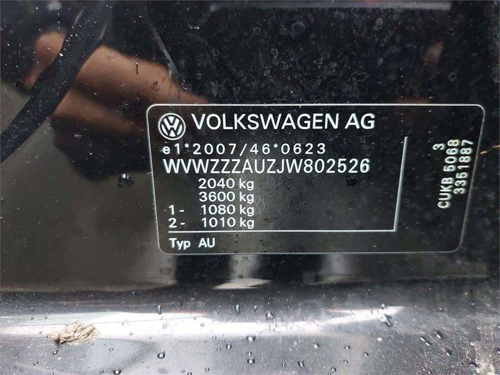 Photo 8 VIN: WVWZZZAUZJW802526 - VOLKSWAGEN GOLF 